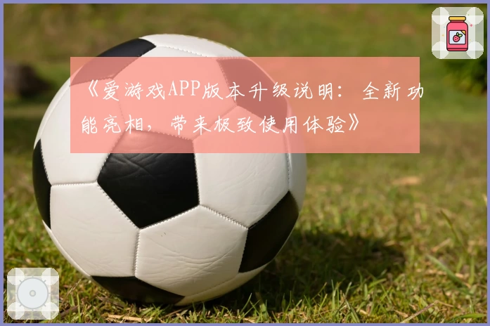《爱游戏APP版本升级说明：全新功能亮相，带来极致使用体验》